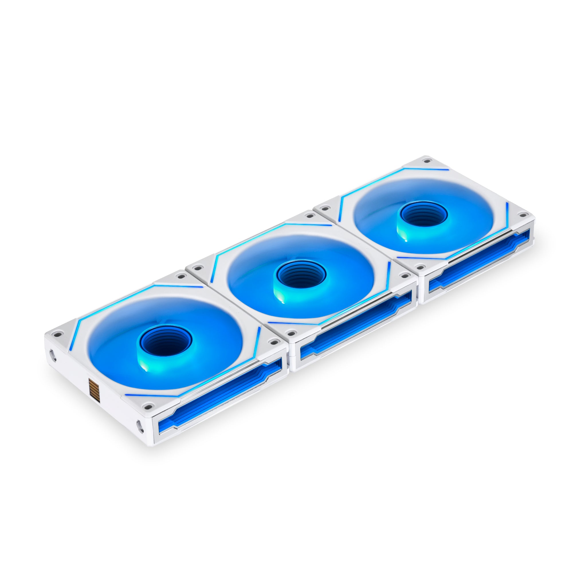 Lian Li Uni Fan Sl Infinity Pwm Hvid   Pack 120mm Infinity Rgb Controller Inkluderet Kabinet Blæser Geekd Dk