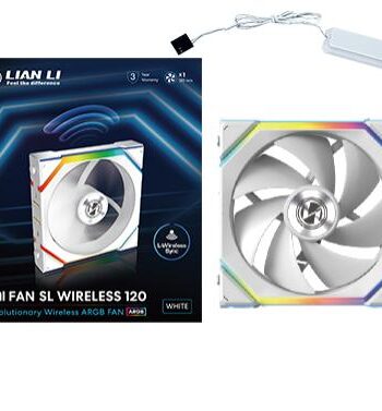 Lian Li Uni Fan Sl Wireless  Hvid- 120mm Kabinet Blæser Geekd Dk