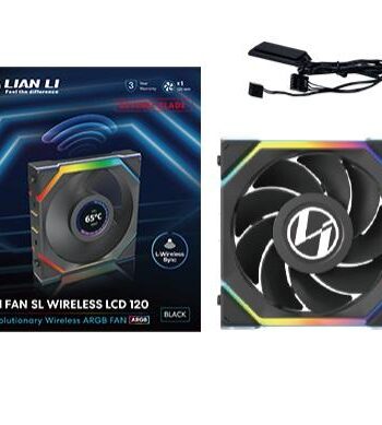 Lian Li Uni Fan Sl Wireless Lcd Reverse  Sort 120mm