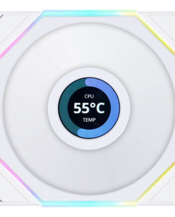 Lian Li Uni Fan Tl Wireless Lcd Reverse  Hvid 120