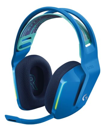 Logitech   G733 Lightspeed Wireless Rgb Gaming Headset Trådløs Headset Blå
