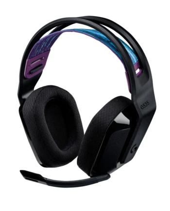 Logitech G535 Lightspeed Trådløst Gaming Headset Sort