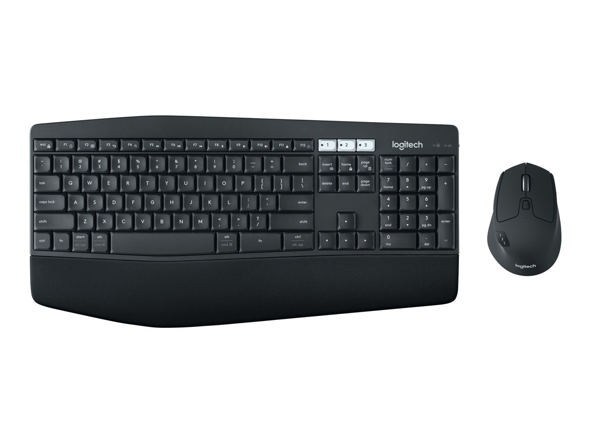 Logitech Mk850 Trådløst Tastatur Og Mus Sæt Nordisk Computers Keyboards  Mice   Other Input Devices Keyboard   Mouse Sets Geekd Dk