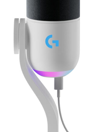 Logitech Yeti Gx Dynamic Rgb Gaming Mic Med Lightsync  Off-hvid