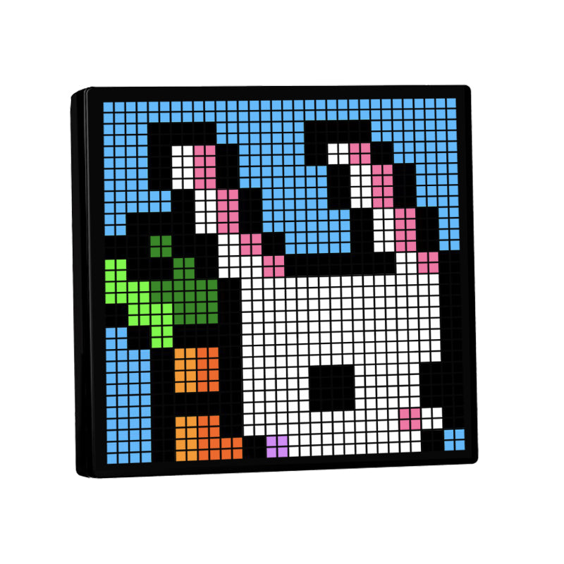Mecharite Pixel Display 16 Bit 20x20cm Lampe Geekd Dk