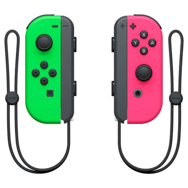 Nintendo Switch Joy-con Controller Pair Neon Grøn Neon Pink