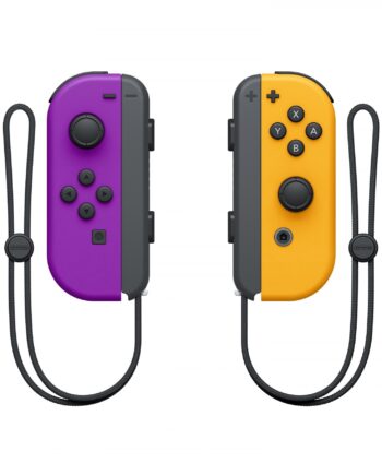 Nintendo Switch Joy-con Controller Pair Neon Lilla       Neon Orange