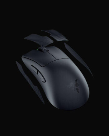 Razer Deathadder V3 Pro Wireless   Ultralet Gamingmus Med 30k Optisk Sensor  Sort