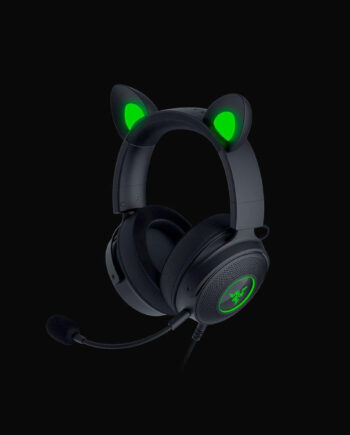 Razer Kraken Kitty V2 Pro   Gaming Headset Med Udskiftelige Rgb-ører  Sort