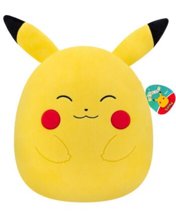 Squishmallows Pokémon Happy Pikachu   35 Cm Blød Bamser Geekd Dk