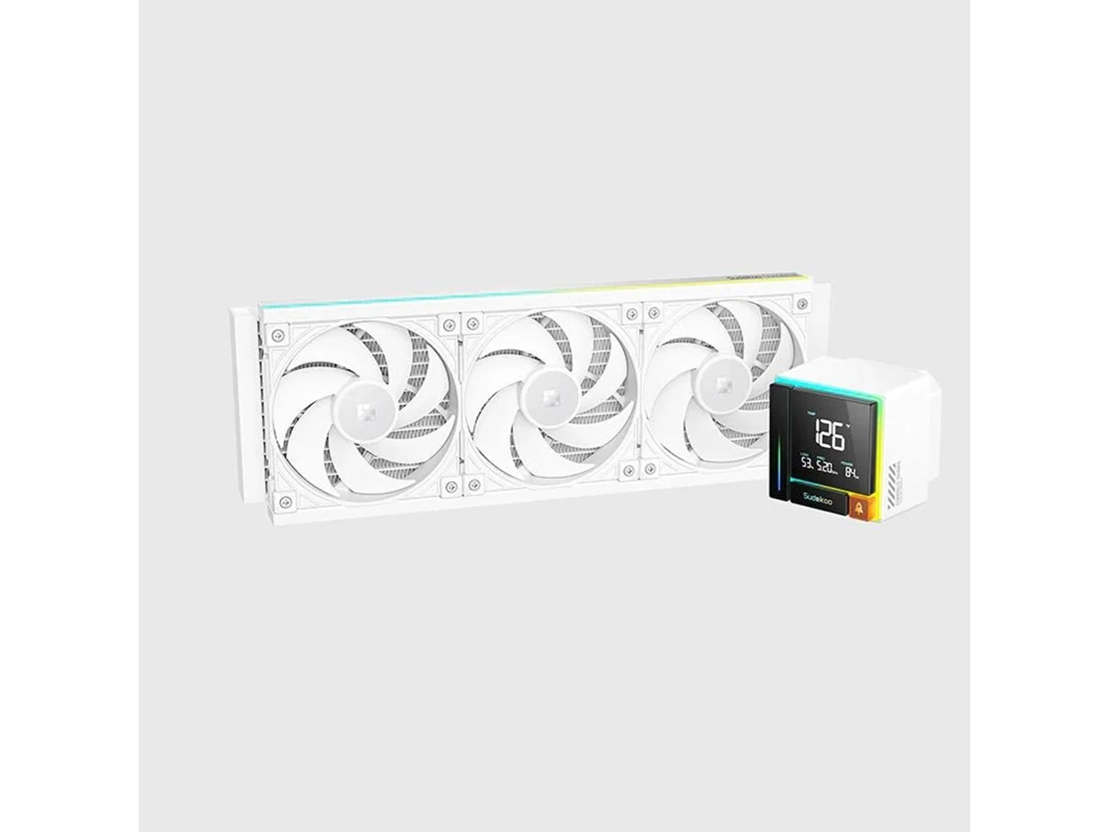 Sudokoo Energlo 360 White Cpu Køler Geekd Dk