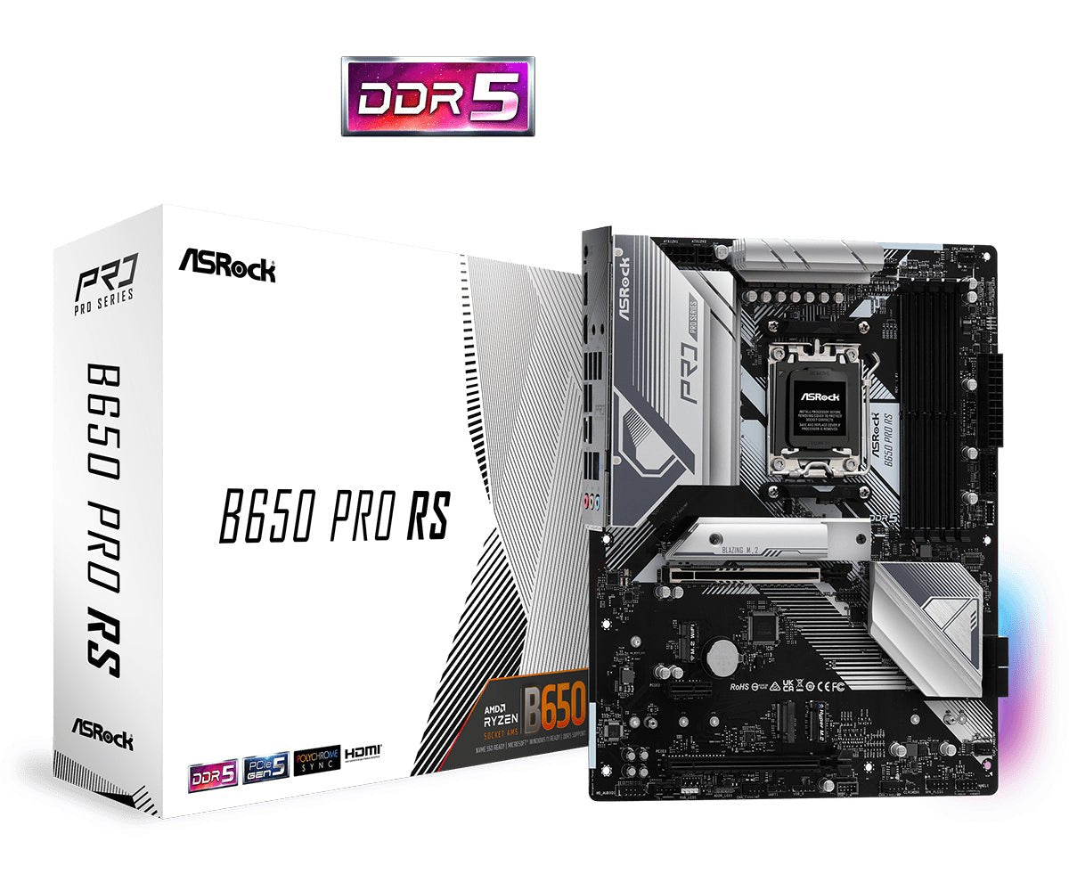 Asrock B650 Pro Rs Atx  Am5 Amd B650 Bundkort