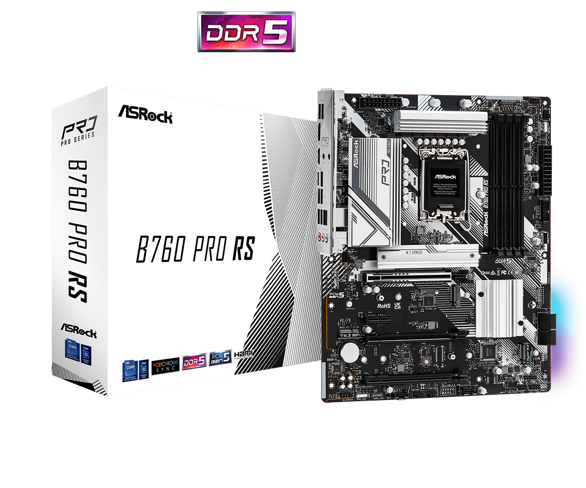 Asrock B760 Pro Rs Bundkort