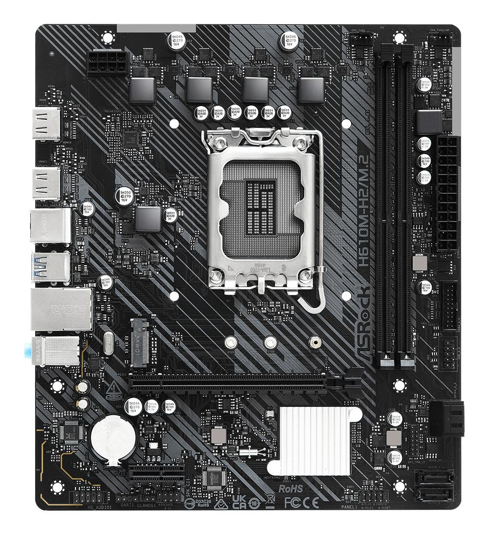 Asrock H610m-h2     Ddr4 Lga1700 Matx