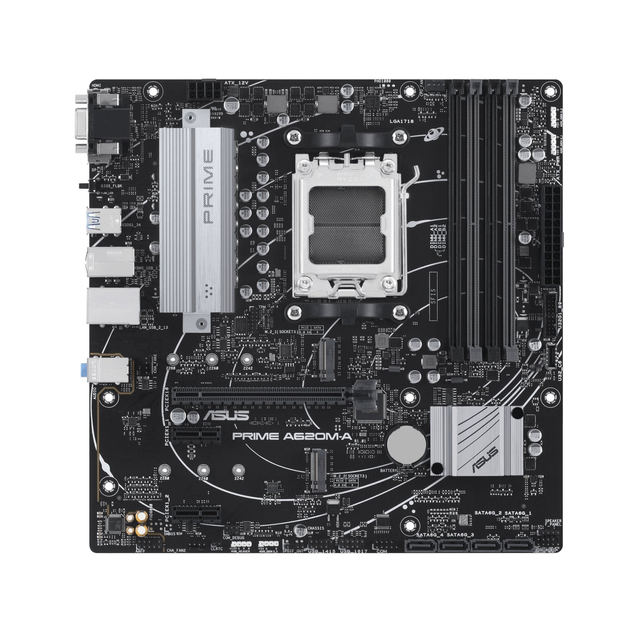 Asus Prime A620m- -csm  Matx  A620  Am5  Ddr5  Bundkort Geekd Dk