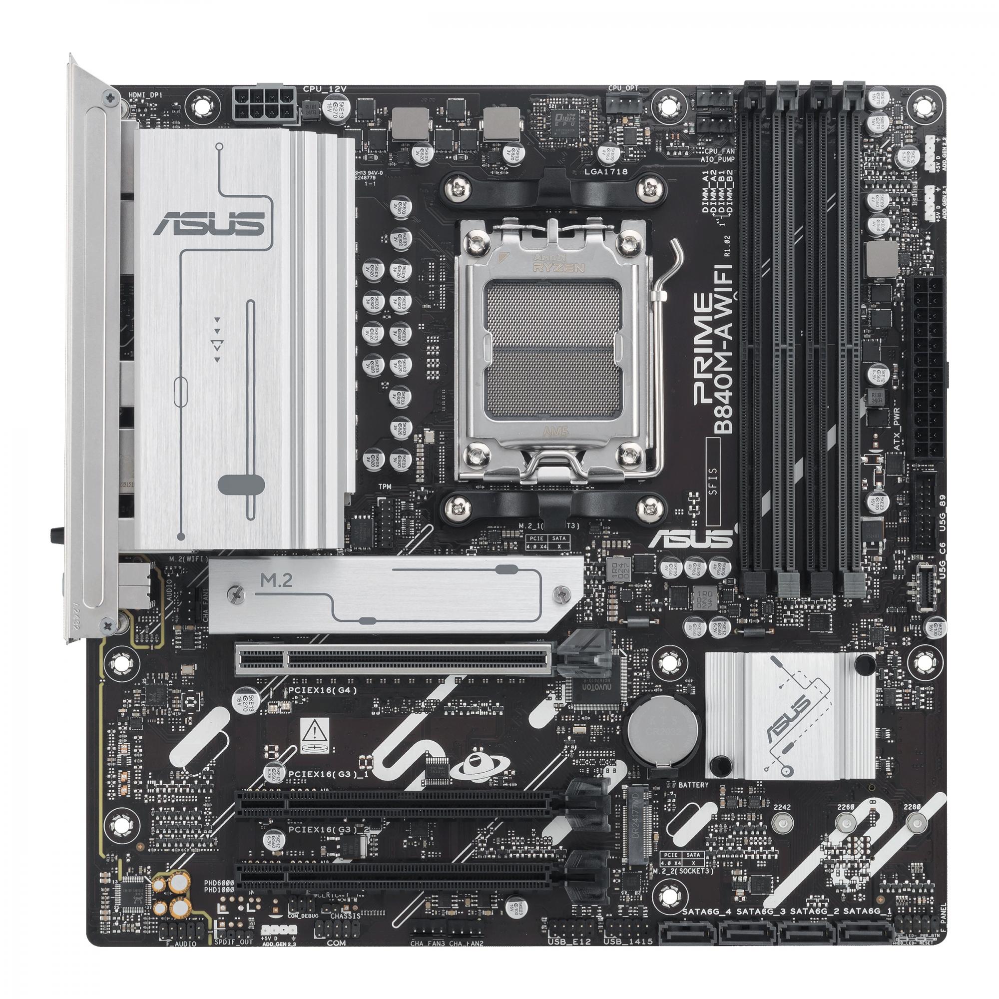 Asus Prime B840m-  Wifi  Matx  B840  Am5