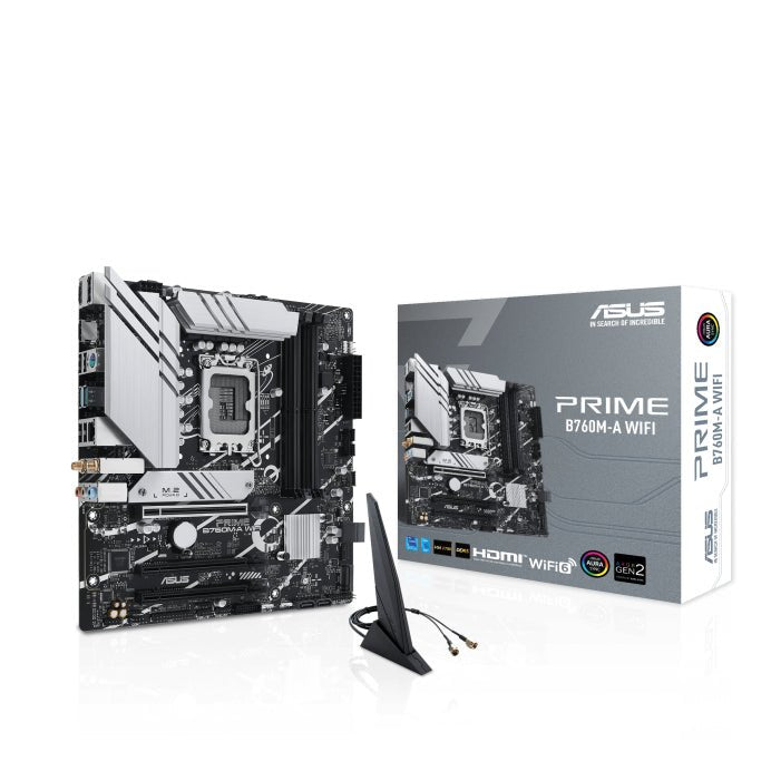 Asus Prime B760m-  Wifi  Matx  B760  Lga 1700  Ddr5  Bundkort