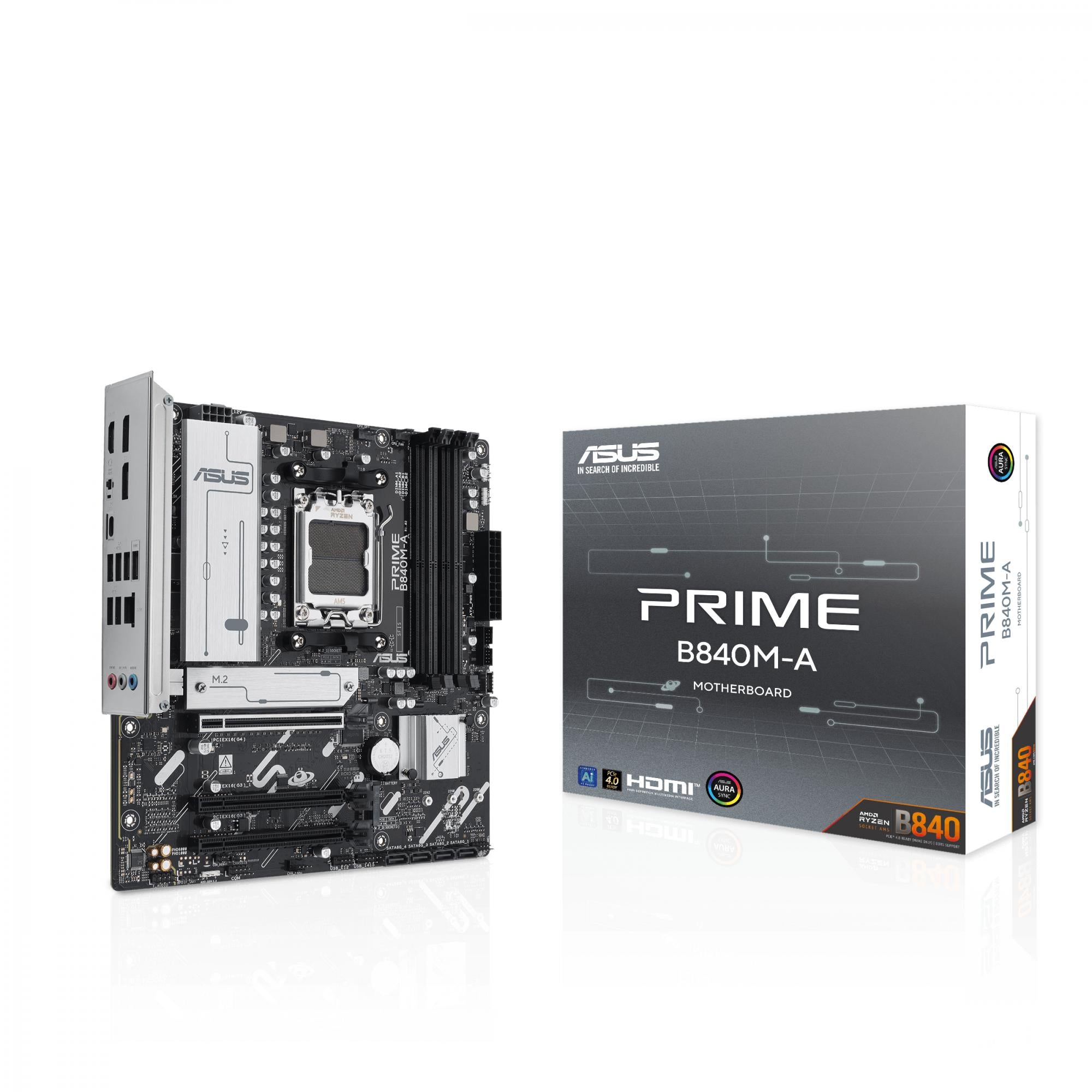 Asus Prime B840m- -csm  Matx  B840  Am5  Bundkort Geekd Dk