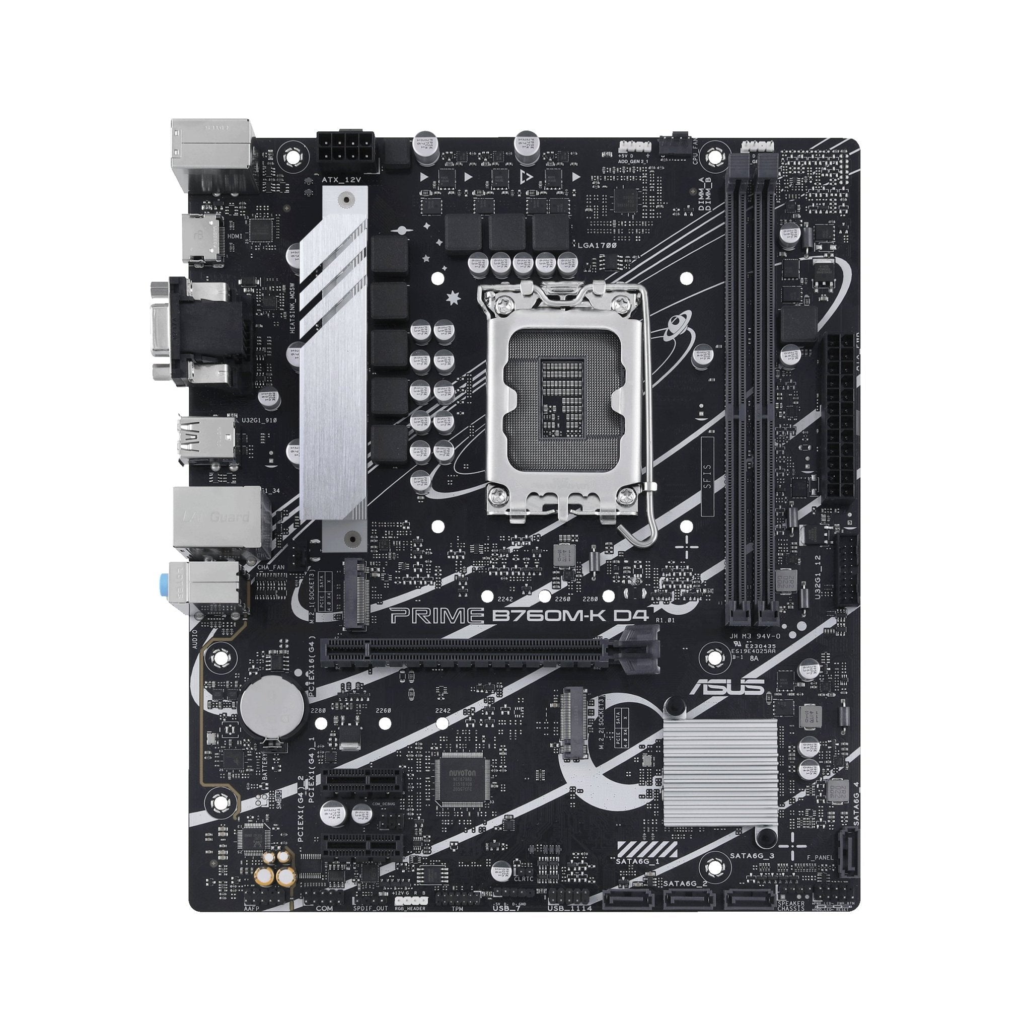 Asus Prime B760m-  D4  Matx  B760  Lga 1700  Ddr4  Bundkort