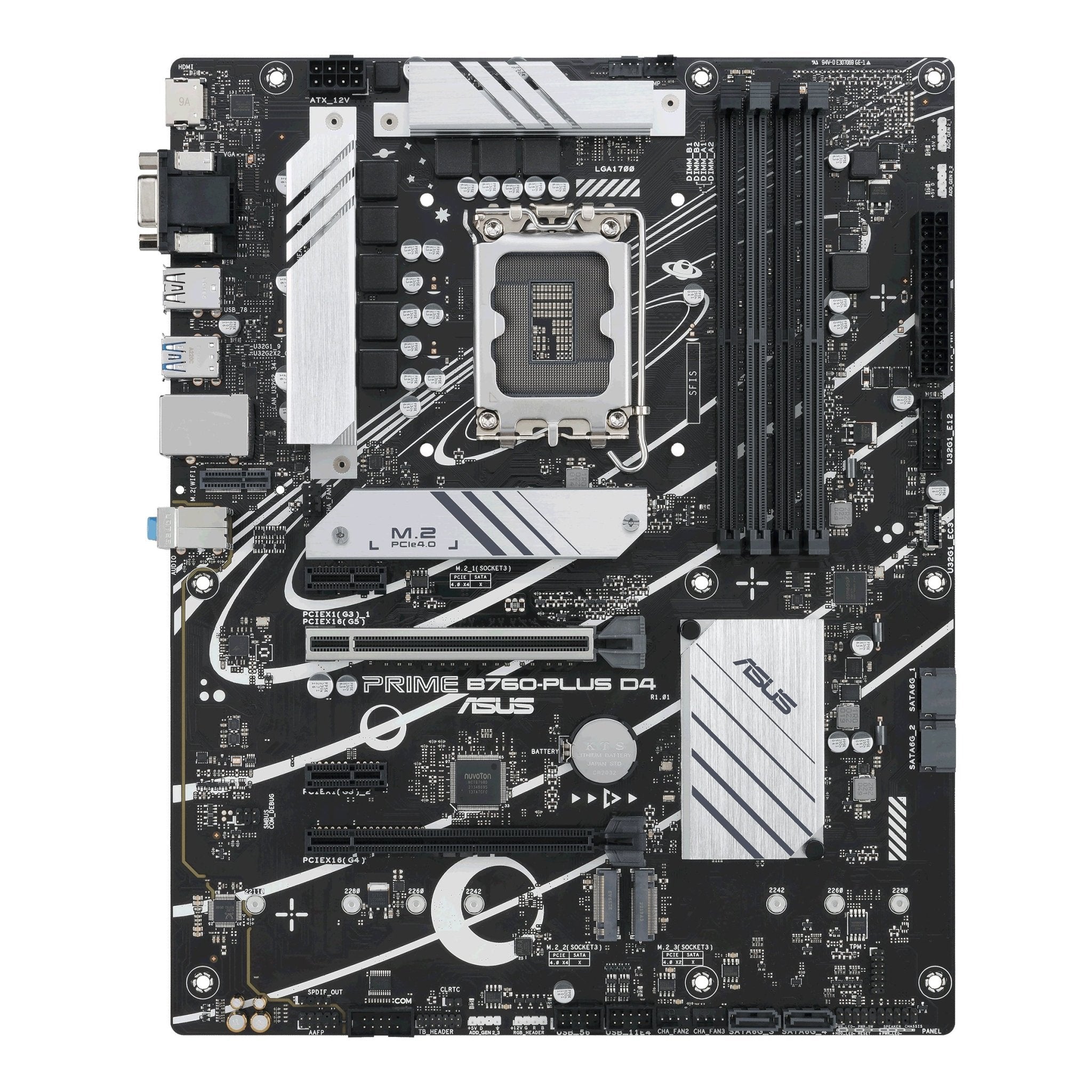 Asus Prime B760-plus D4  Atx  B760  Lga 1700  Ddr4  Bundkort Geekd Dk