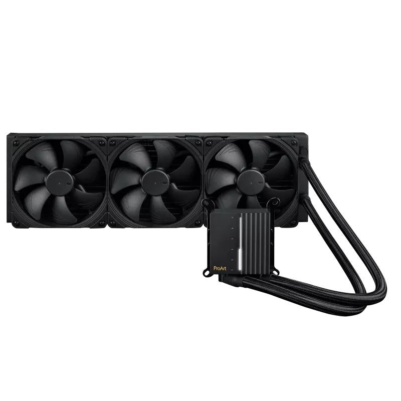 Asus Proart Lc 420 Aio Liquid Cooler With 3x140mm Noctua Nf-a14 Industrialppc-2000 Radiator Fans