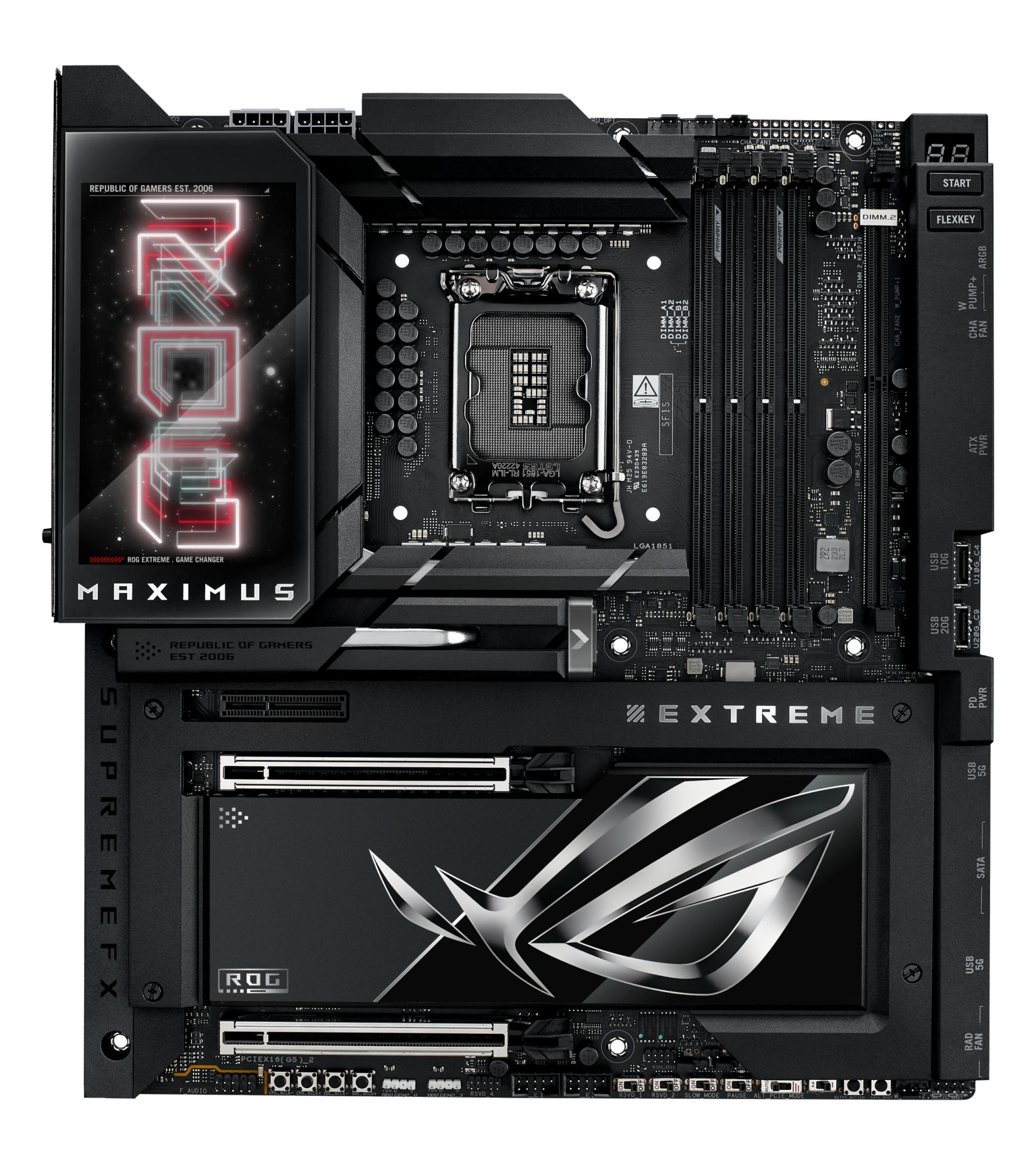 Asus Rog Maximus Z890 Extreme  Eatx  Z890  Lga 1851  Ddr5