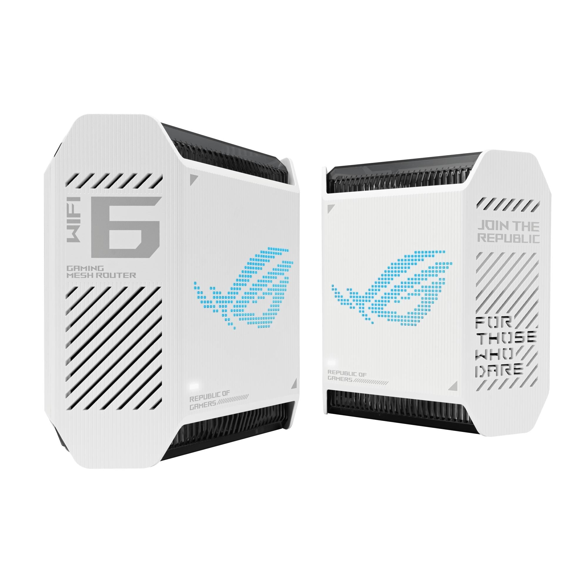 Asus Rog Rapture Gt6  -pack White  Eu Uk  Router Geekd Dk