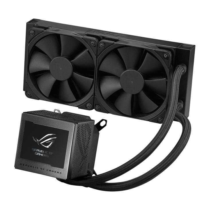 Asus Rog Ryujin Iii 240 Aio Cpu Liquid Cooler        Quot  Lcd  2x Noctua Ippc 2000 Pwm 120mm  Am5 Comp