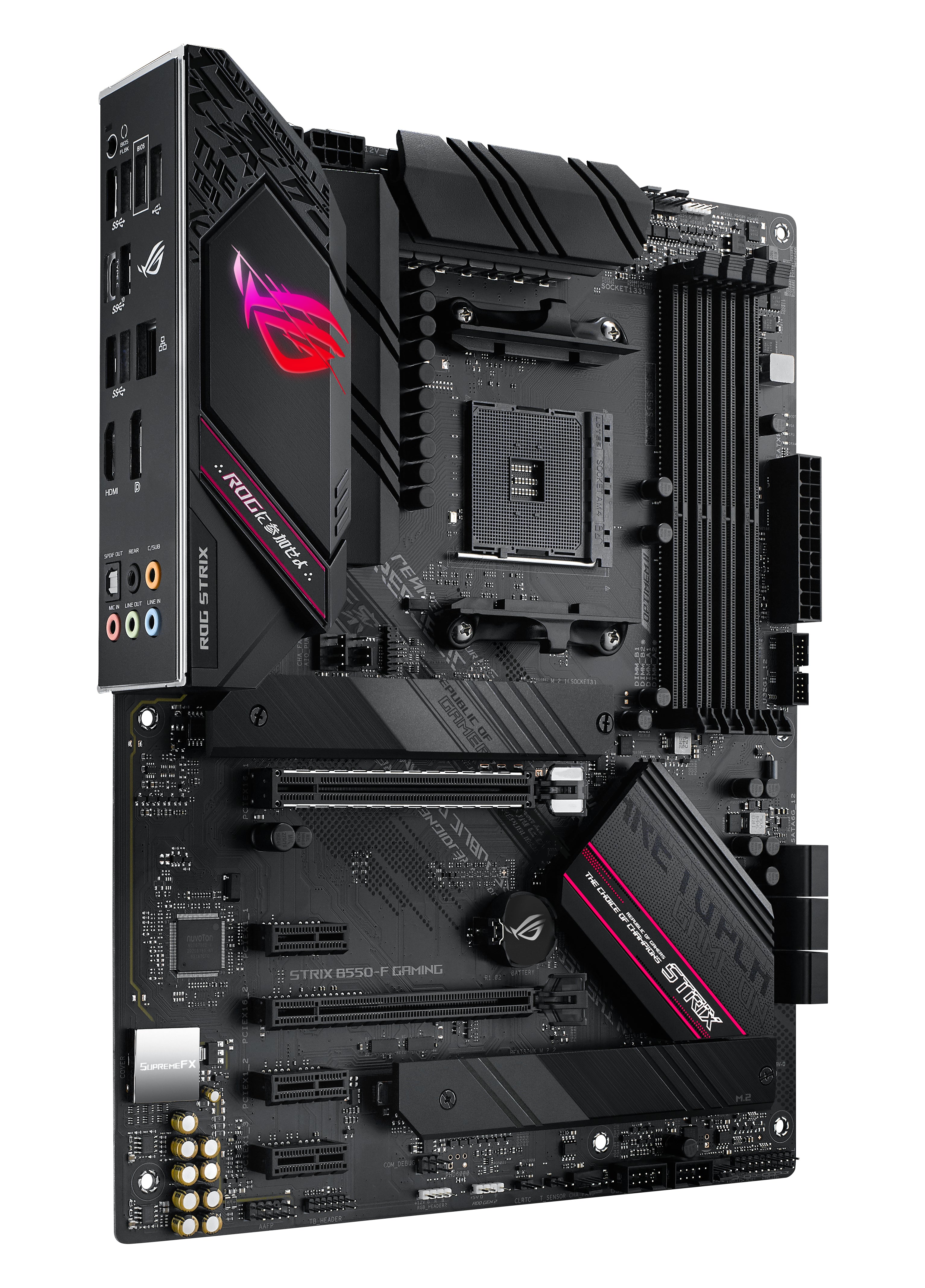 Asus Rog Strix B550-  Gaming Atx  Am4 Amd B550 Bundkort
