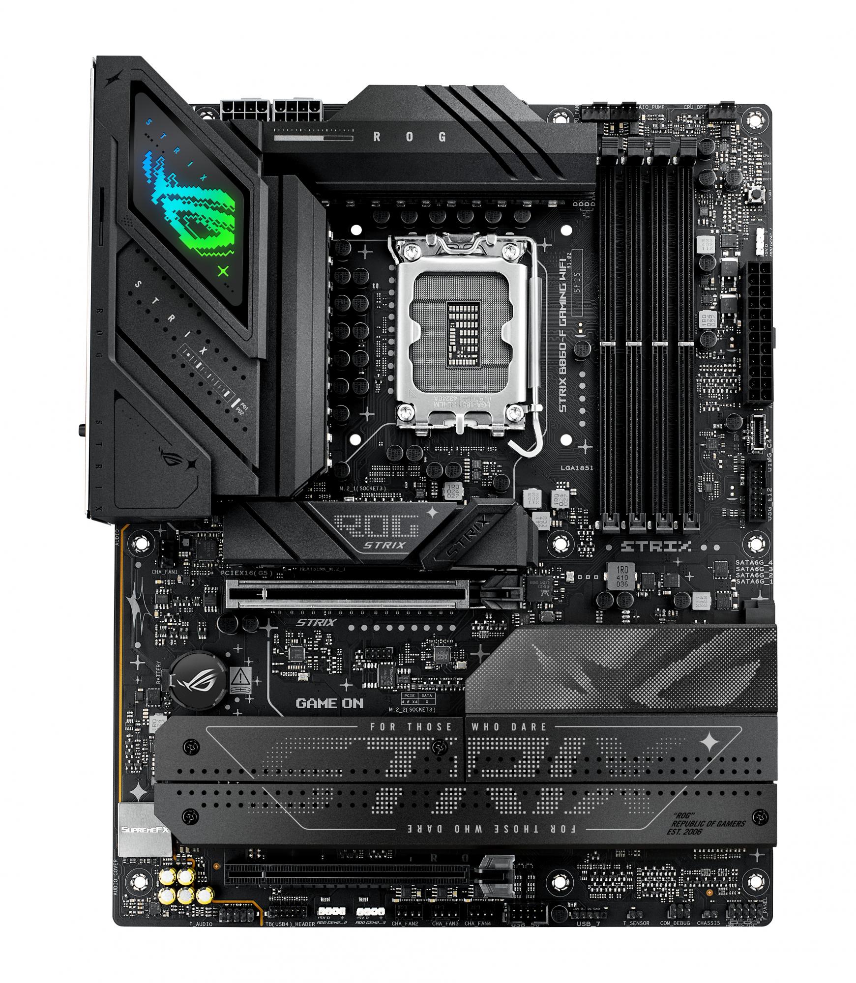 Asus Rog Strix B860-  Gaming Wifi  Atx  B860  Lga 1851  Ddr5  Bundkort Geekd Dk