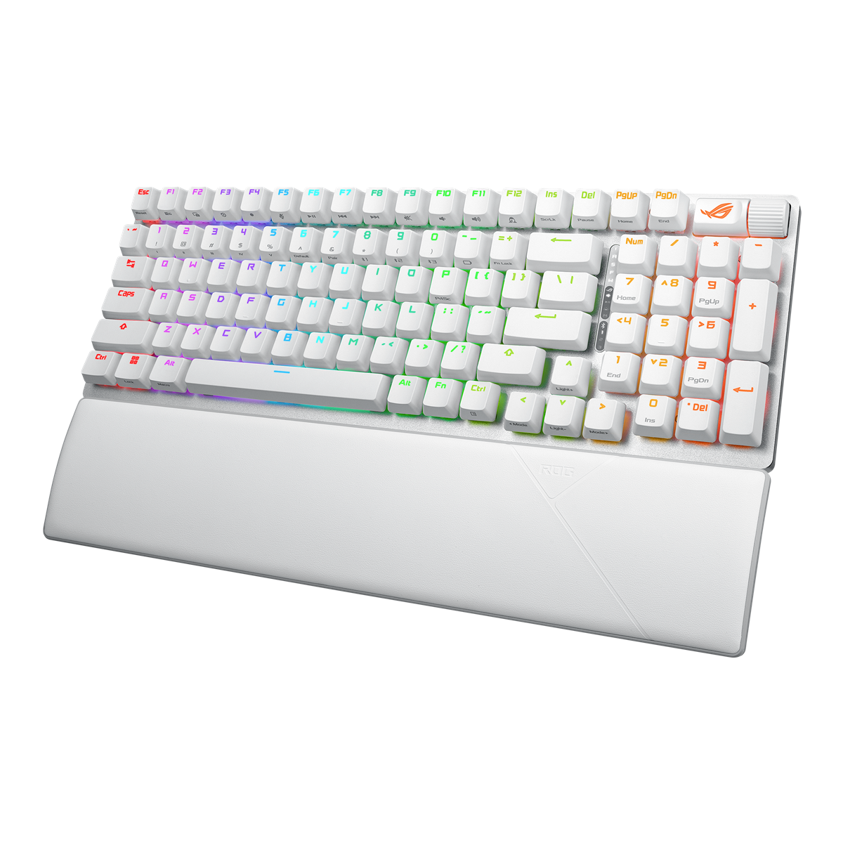 Asus Rog Strix Scope Ii 96 Wireless Rgb Gaming Keyboard Rog Nx Snow Switches White Tastatur Geekd Dk