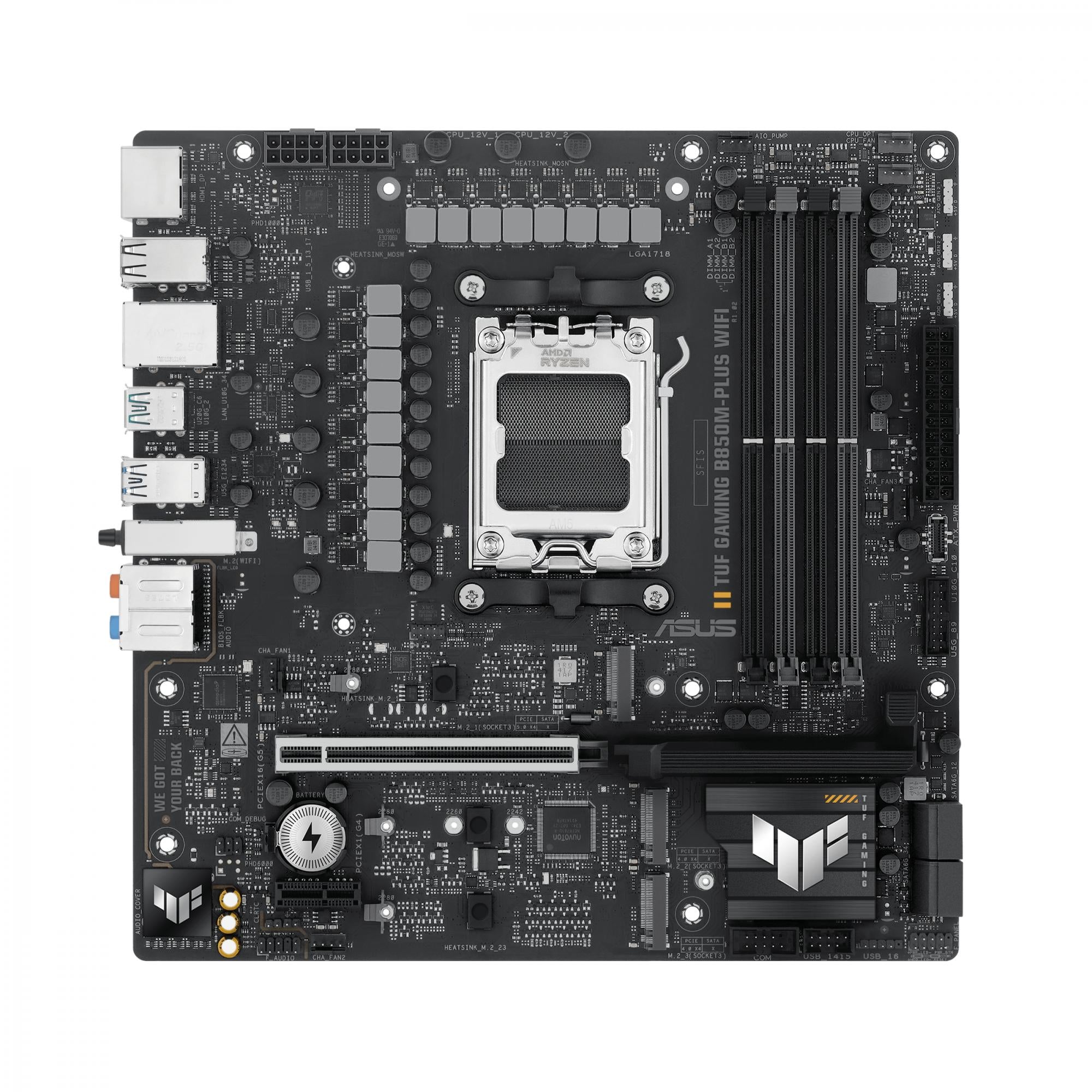 Asus Tuf Gaming B850m-plus Wifi  Matx  B850  Am5