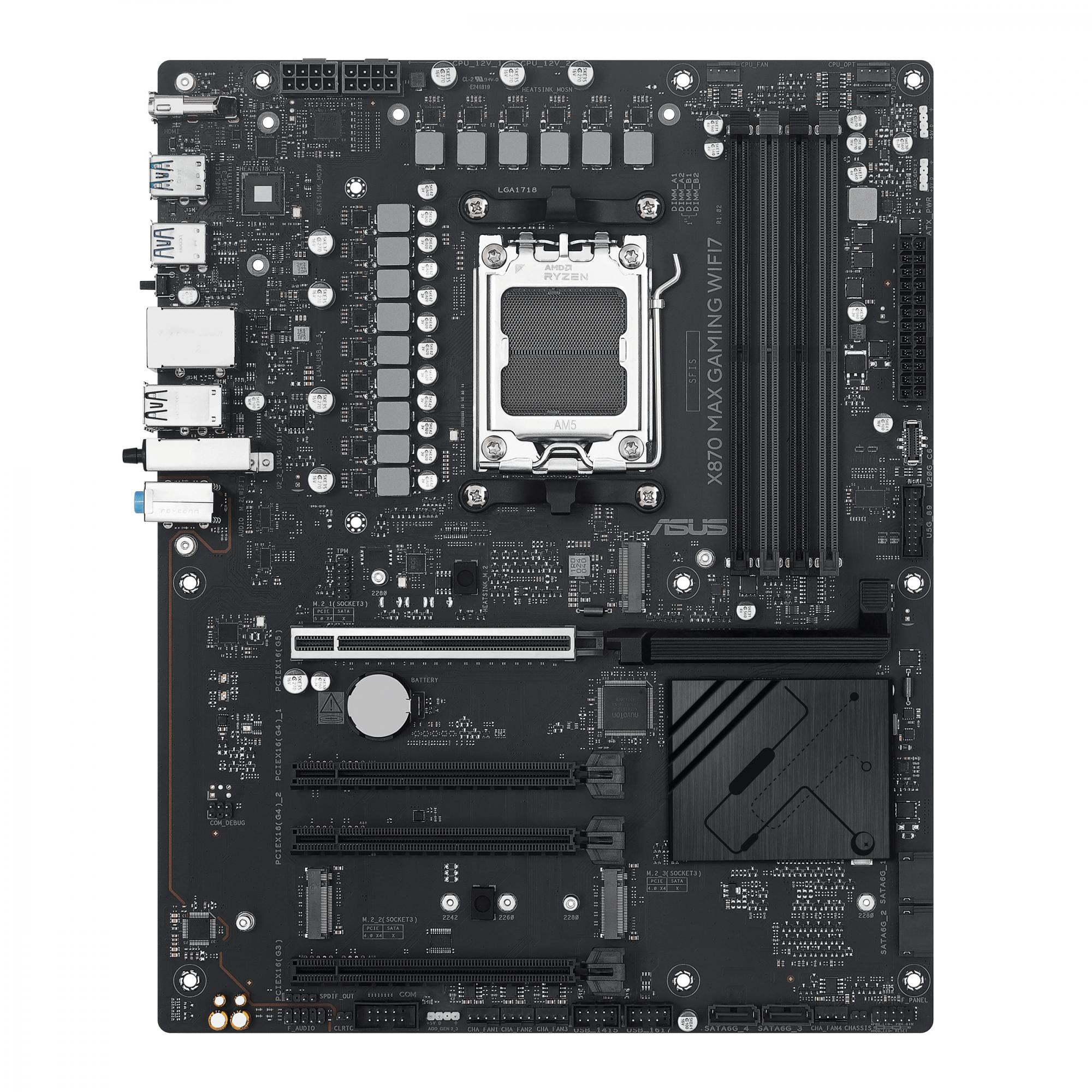 Asus X870 Max Gaming Wifi7  Atx  X870  Am5  Ddr5