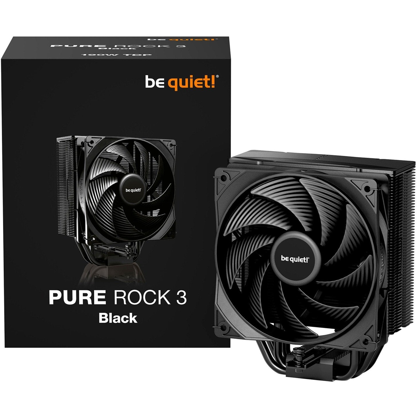 Be Quiet Pure Rock   Black  Black  120 Mm