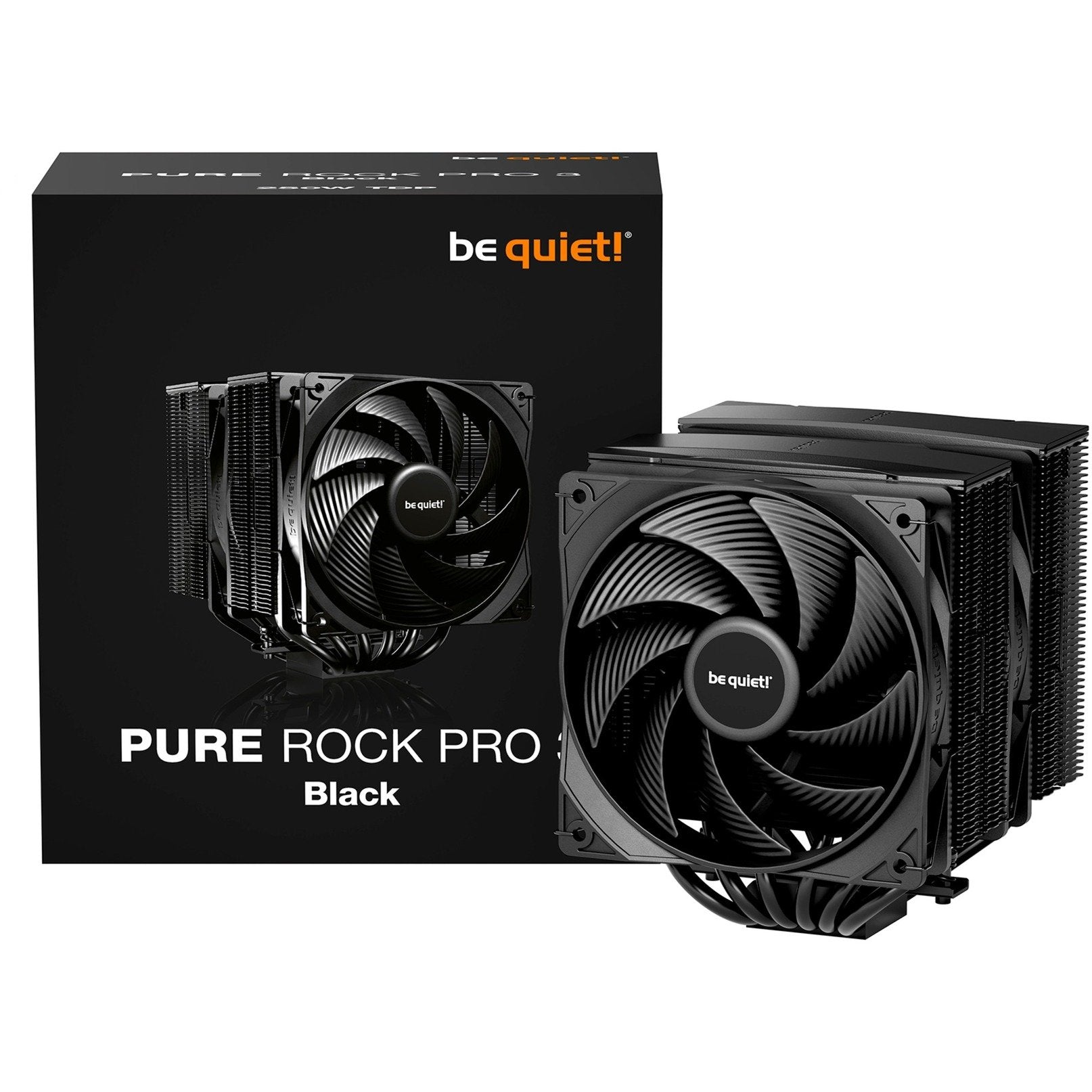 Be Quiet Pure Rock Pro   Black  Black  120 Mm