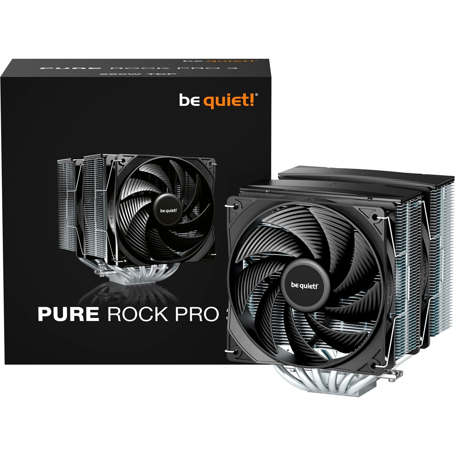 Be Quiet Pure Rock Pro    Black Silver  120 Mm
