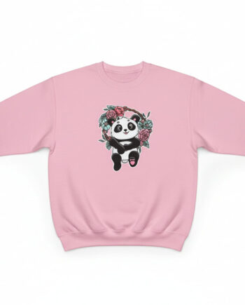 Beduna Blomstrende Hyggefis Sweatshirt Lyserød Geekd Dk