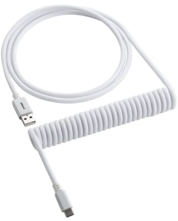Cablemod Classic Coiled Keyboard Cable Usb-  To Usb Type    Glacier White 150cm