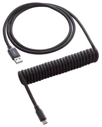 Cablemod Classic Coiled Keyboard Cable Usb-  To Usb Type    Midnight Black 150cm