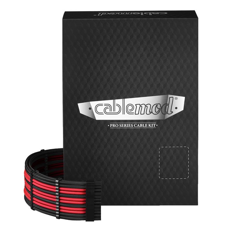 Cablemod Pro Modmesh  -series Rmi Rmx Cable Kit Black Red