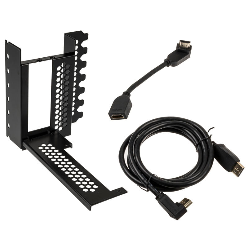 Cablemod Vertical Pci-  Bracket Hdmi   Displayport Black