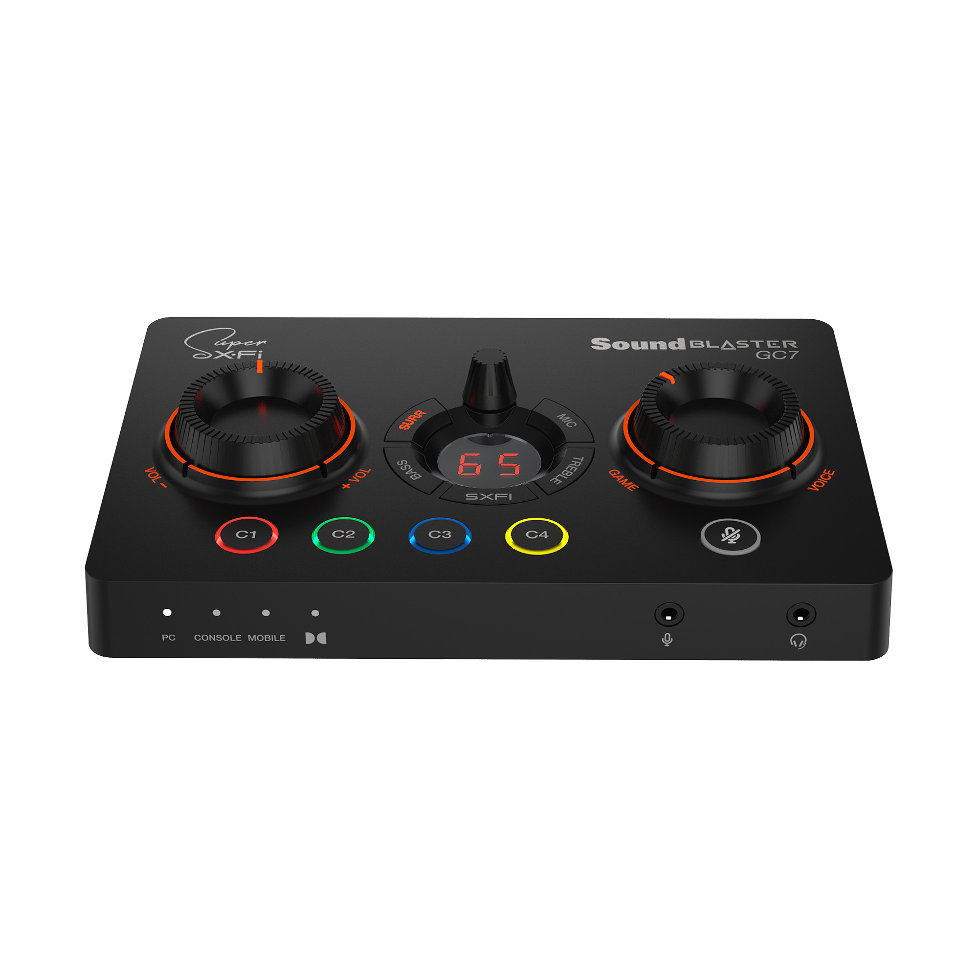 Creative Sound Blaster Gc7 Next Gen Gaming Usb Soundcard Lydkort Geekd Dk