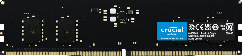Crucial Ddr5 8gb 4800mhz Cl40 Ikke-ecc Ram Geekd Dk