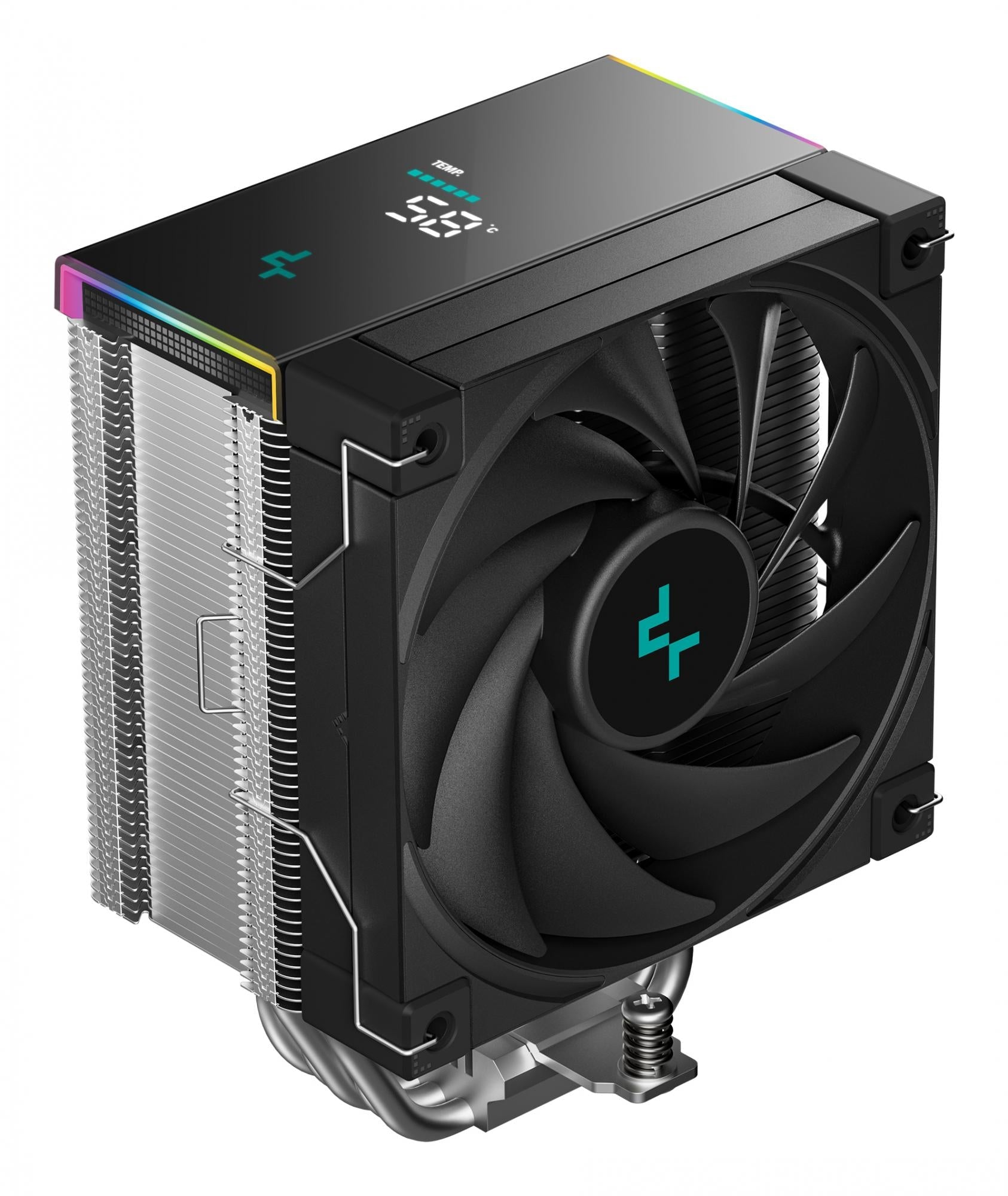 Deepcool Ak500s Digital Se Cpu Køler  -pack Sort 120 Mm Geekd Dk