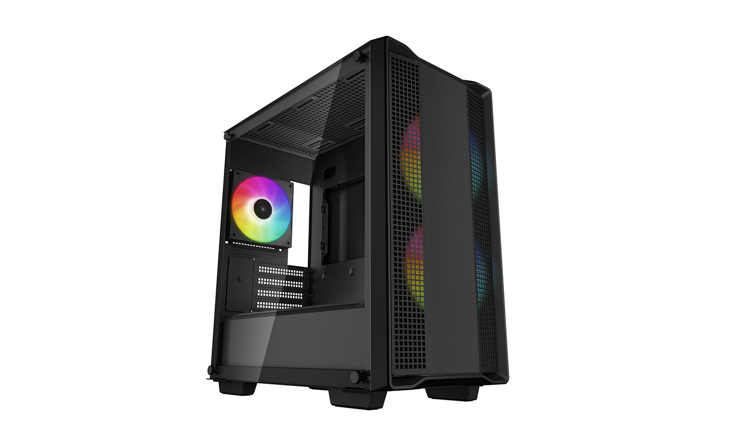 Deepcool Cc360  -rgb Micro-atx Case  Black Kabinet Geekd Dk