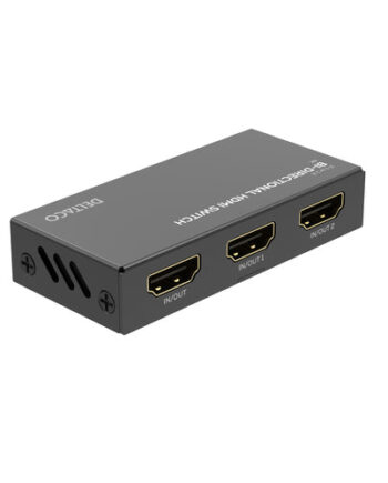 Deltaco Hdmi-7052 Hdmi Switch 8k Sort Video Splitters Geekd Dk
