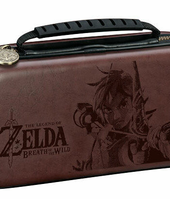 Deluxe Bæretaske Zelda Link Breath Of The Wild Til Nintendo Switch Lite Nintendo Switch Tilbehør Geekd Dk