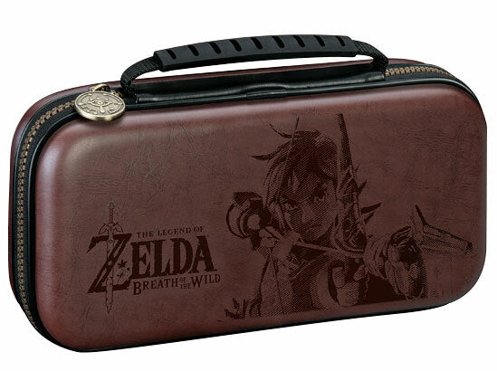 Deluxe Bæretaske Zelda Link Breath Of The Wild Til Nintendo Switch Lite Nintendo Switch Tilbehør Geekd Dk