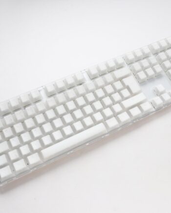 Ducky One   Aura White Nordic Fullsize Cherry Silent Red- Rgb