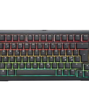 Ducky Tinker75 Prebuilt Iso Black Mx Cherry Red
